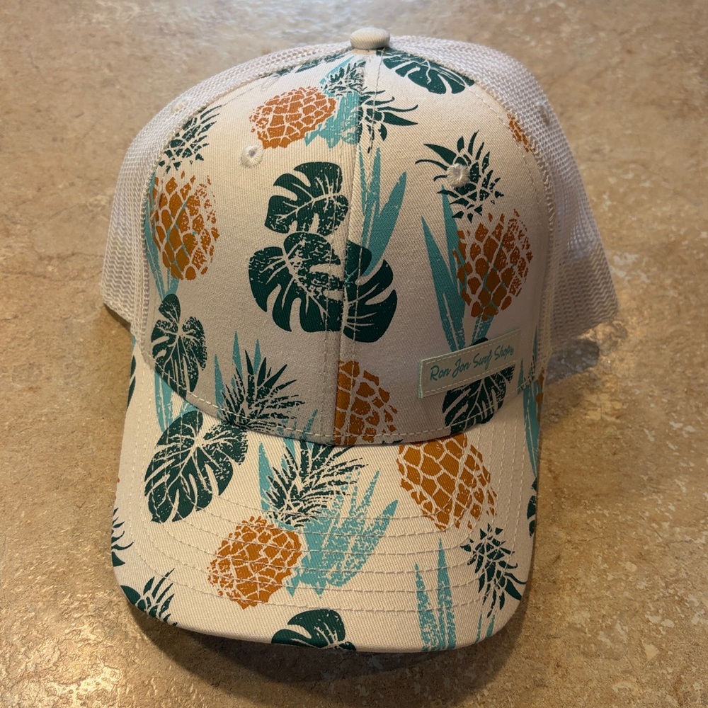 Ron Jon Surf Shop | Pineapple Script Trucker Hat